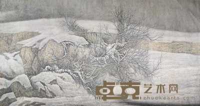 金兆韬 蕴泽(优秀奖) 镜心 121×227cm
